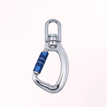 23 KN Swivel Eye 3-way Carabiner, Autolock