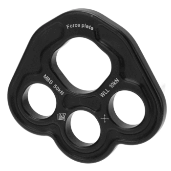 50k N Paw Rigging Plate - BLACK